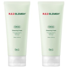 Dr.G 紅色瑕疵 Cica 雙重潔面泡沫, 2個, 120ml