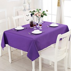市集感性素色家用派對桌布, type18, 120 x 180 cm