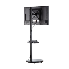 LDL MOUNT 最大 109.22cm 三星 StanbyME 風格移動式電視支架, APL-SCVB(霧面黑色)