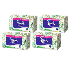 東亞製藥 Tempo Tempo 優質足紙 4 層隨機出貨, 100張, 4盒