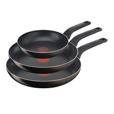 테팔 티타늄 액티쿡 프라이팬 3종세트, 블랙커피, 프라이팬 20cm + 28cm + 30cm, 1세트