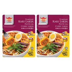 TEAN'S GOURMET 田師傅 咖哩叻沙即煮醬料 馬來西亞傳統美食, 200g, 2包
