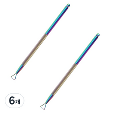 모노페이지 즉석 복권 스크래퍼 홀로그램, 6개