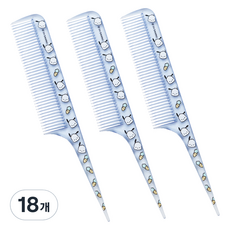 三麗鷗明星 迷你尖尾梳, 帕恰狗 透明藍, 18個