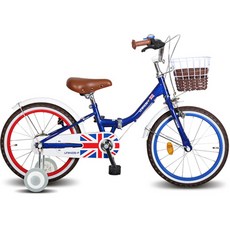 삼천리자전거 유니키즈 18 F 어린이 폴딩 자전거 18UNIKIDS-F 미조립박스배송, 다크블루, 123cm, 1개