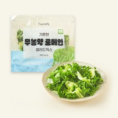 팜에이트 무농약 인증 가뿐한 로메인 샐러드믹스 3개입, 210g, 1개
