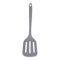 Kitchen Factory 糖果色矽膠寬版鍋鏟, 時尚灰, 1支