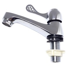 陶瓷立栓加長型 13 x 11.7cm, 銀色, 1個