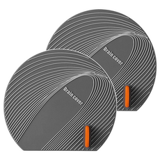 防臭地漏蓋 Set 2 深灰 塑膠材質, 1組