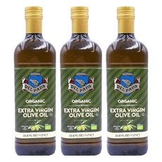 델파파 유기농 엑스트라버진 올리브 오일, 3개, 1L
