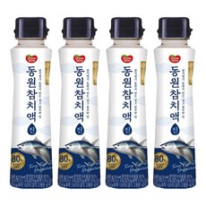 동원 참치액 진, 240g, 4개