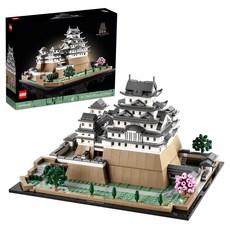 LEGO 樂高 模型套裝 內含櫻花樹 綠樹和粉紅色花配件 重現日本姬路市雄偉城堡, 姬路城 多色, 1盒