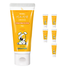 제니튼 닥터제니 키즈치약 불소Free, 60g, 6개