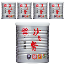 牛頭牌 沙茶醬，萬用料理醬，燉煮燒烤沾醬都適合, 737g, 5罐