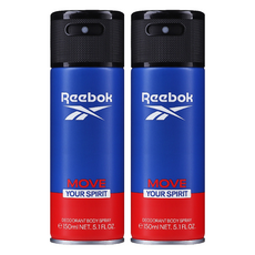 Reebok 銳步 體香噴霧 清新活力, 150ml, 2瓶