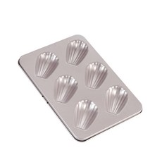 CHEFMADE 6格不沾瑪德蓮造型烤盤模具, 1個