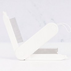 PASTEL PET 寵物粉彩組合嘴梳 3.6 x 14cm, 白色的, 1個