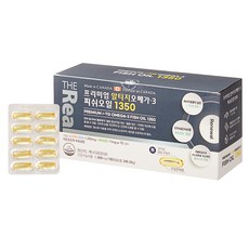THEReal rTG Omega 3魚油膠囊, 180顆, 1盒