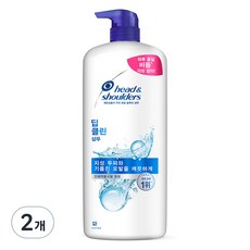 헤드앤숄더 두피 토탈 솔루션 딥 클린 샴푸, 1.2L, 2개