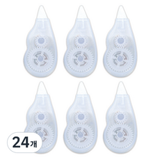 오리지널 가성비 수정테이프, 화이트, 24개