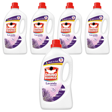 OMINO BIANCO Nature Fresh薰衣草新液體洗衣精, 2.6L, 5個