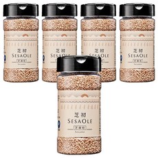 SESAOLE 芝初 淺焙白芝麻粒, 105g, 5罐