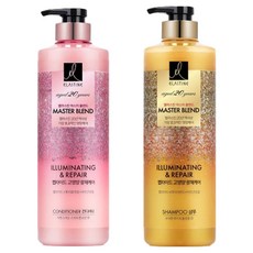 엘라스틴 마스터 블렌드 펩타이드 고영양 샴푸 스위트플로럴 770ml + 컨디셔너 화이트플로럴 770ml 세트, 1개