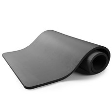 코멧 스포츠 와이드 NBR 요가매트 20mm, 차콜 그레이, 1개