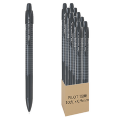 PILOT 百樂 FUREFURE搖搖自動鉛筆 HFME20RB 黑色, 0.5mm, 10支