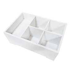 BESTDECO 多咖啡托盤架, 白色的, 1個