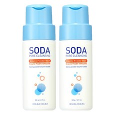 홀리카홀리카 소다톡톡 말끔모공 엔자임 파우더 워시, 60g, 2개