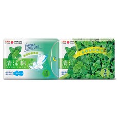 康乃馨 清涼棉 量多加長 2包, 28cm, 20片, 1組