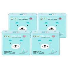 유기농본 뉴본플러스 슬림한 생리대, 중형, 16개입, 4개