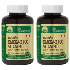 Meditree Omega 3 1100 維生素 D, 2個, 180片