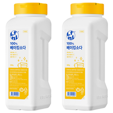 라이프홀릭 100% 베이킹소다, 800g, 2개