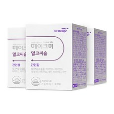 대상웰라이프 메이크미 밀크씨슬, 3개, 30정