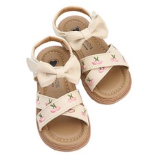 래빗풋 女童水果背蝴蝶結涼鞋