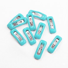 세이코코아 똑딱이형 강아지 핀, 파랑, 10개