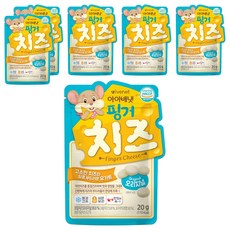 韓國 ivenet 手指起司 原味 20g, 起司口味, 6個