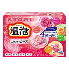 온포 탄산입욕제 로즈, 800g, 1개