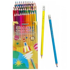 Kumal 易擦拭彩色鉛筆 48色套組, 1套, 48色