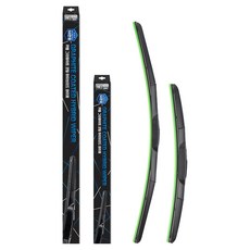 CARTEM 石墨塗層混合式雨刷 駕駛座+副駕駛座 套組, 參考內容