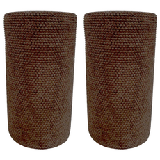 Draw Life 咖啡廳用一次性菜瓜布, 棕色, 60個, 2個