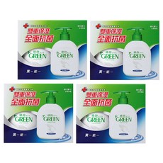 GREEN 綠的 潔手乳 220ml + 補充瓶, 440ml, 4件