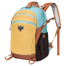 KOCOTREE 懸浮輕巧書包, 尺寸27*17*32cm, 適合5-8歲兒童, 小(M), 橙黃色