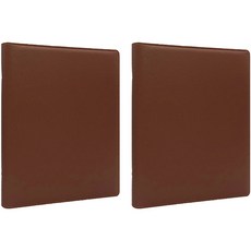 생각나래 생각정리 명함 카드 보관집 1000칸 2p, 브라운