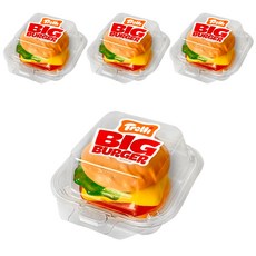 Trolli 漢堡造型軟糖 XXL, 50g, 4個