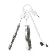 Imakara YD壺嘴清潔刷 4件組 大中小L型錐形刷 廚房清潔好幫手, 1組