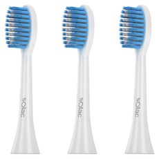 sOlac 音波震動牙刷專用刷頭 SS-11SS 柔軟型 3入, 1組