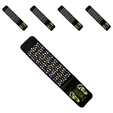 蜂蜜普通碎石腳壓板腳壓墊中號, 5個, 混色